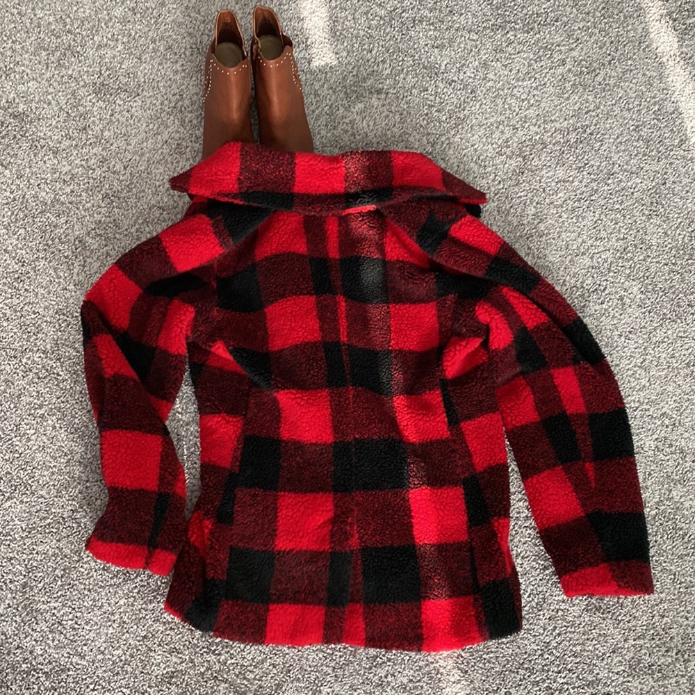 ❤️Sold❤️ Old Navy Buffalo Print Peacoat❤️ - Picture 7 of 7